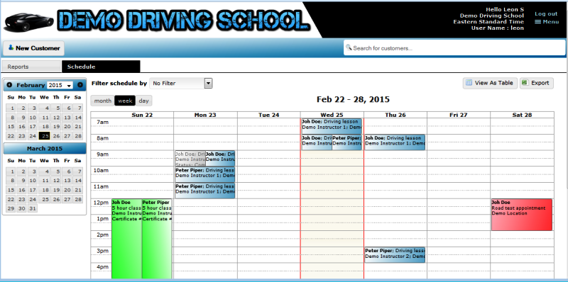 Road Tests  Blue-Line Driving School